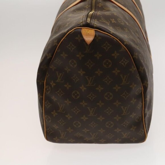 LOUIS VUITTON Monogram Keepall Bandouliere 55 Boston Bag M41414 LV Auth 119520 - Picture 6 of 16